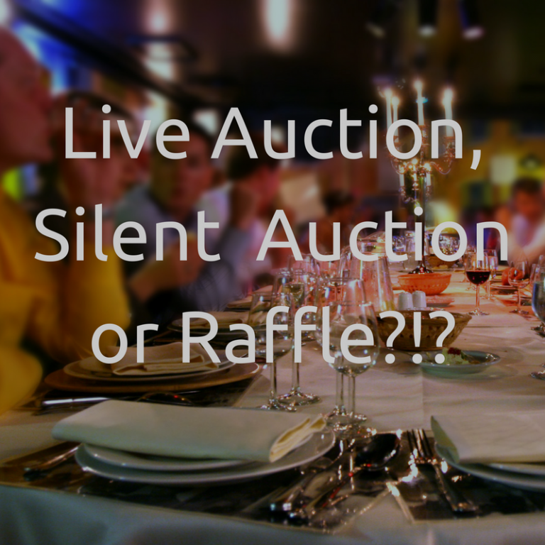 2024 What Works Better Live Auction, Silent Auction or Raffle