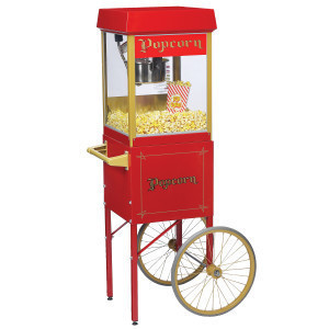 Popcorn Machine Cart