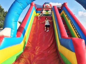 inflatable slide