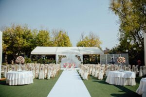 wedding setup