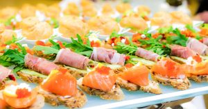 networking foods appetizers