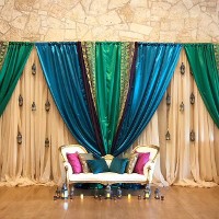 Fancy Background Drape