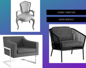 Lounge Furniture Chair Rentals