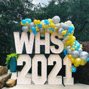 large marquee letters rental WHS 2021