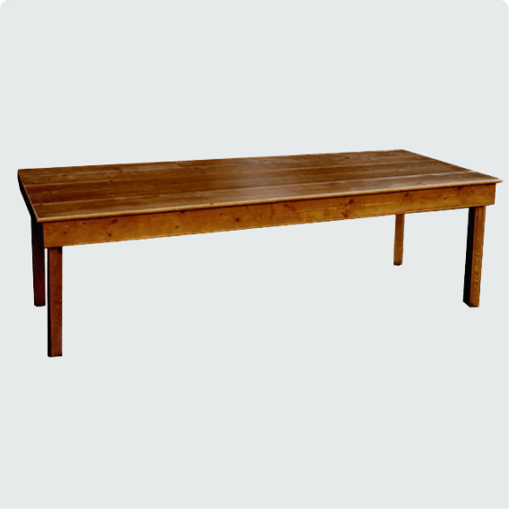 Farm table rental