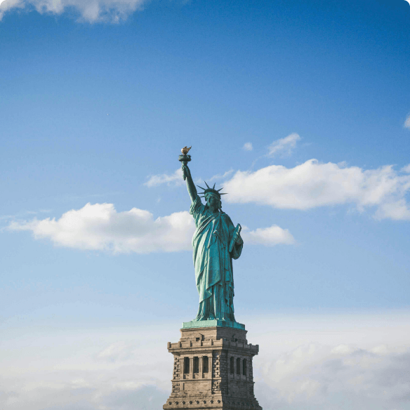 Statue of Liberty in New York, New York