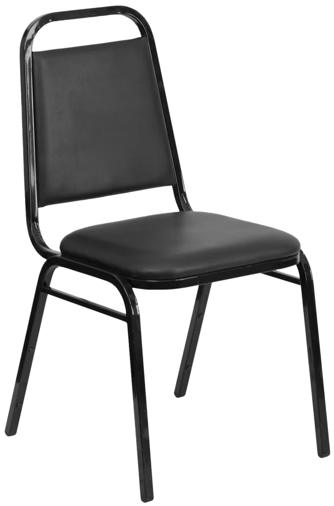 Black Padded Conference Chair