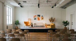 Stage Rentals at a Creative Conference