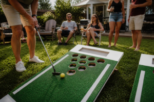 golf beer pong