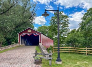 Kreidersville Covered Bridge in Pennsylvania