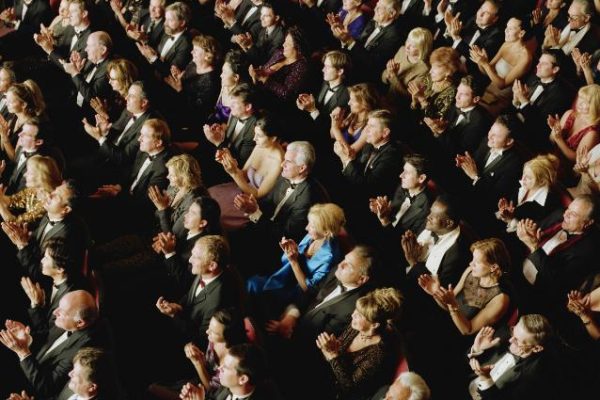 Crowd at Formal Event