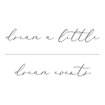 Dream a Little Dream Events Logo