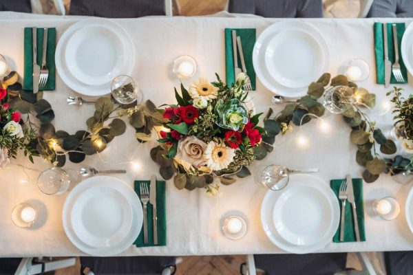 Floral Decor on a Table